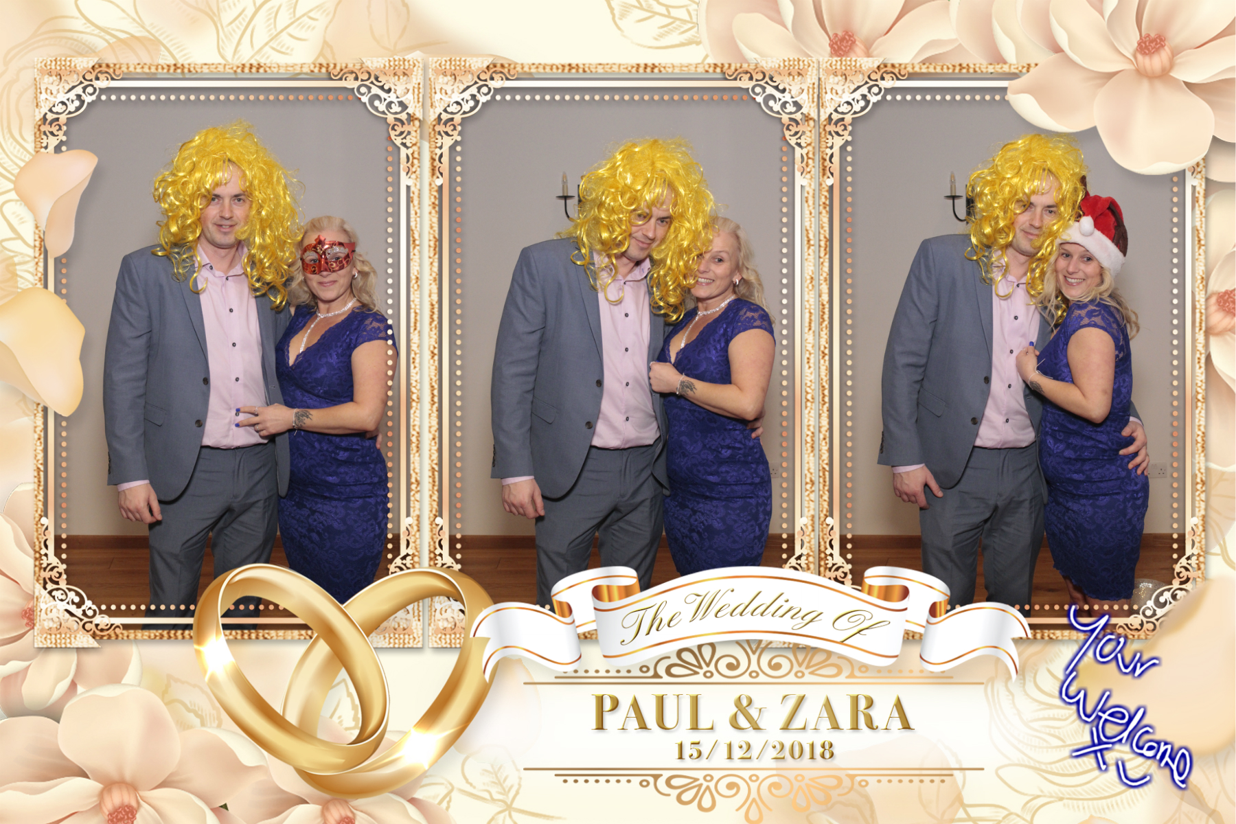Paul & Zara's Wedding | View more photos from the event at gallery.myphotoboothexperience.co.uk/u/MyPhotoBoothExperienceLtd/Paul-Zaras-Wedding